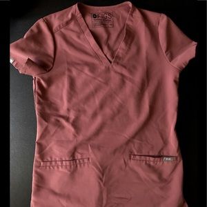 FIGS Mauve Casma Top XXS